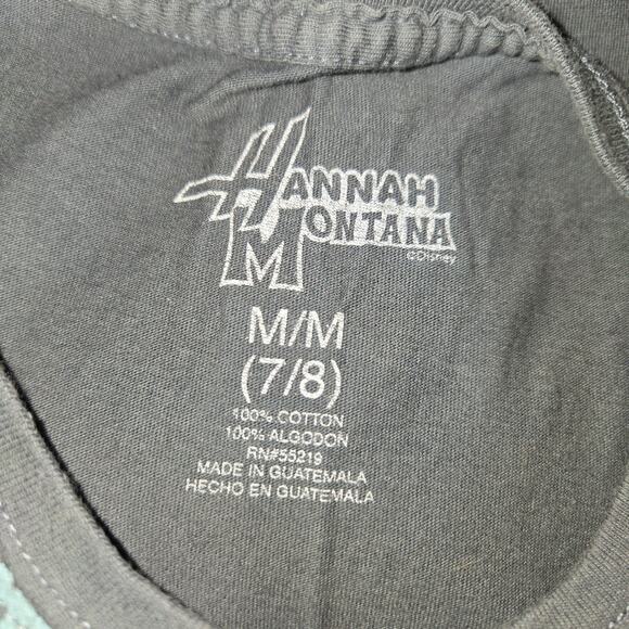 Y2K Hannah Montana Girls T-Shirt Glitter Medium - Picture 6 of 6